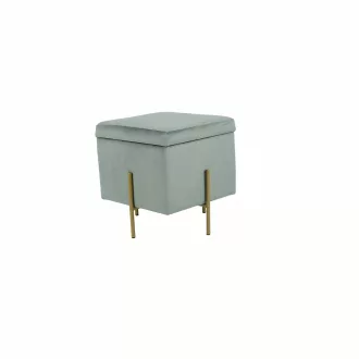 Lábtartó poliészter fém 45x45x45 tetővel 