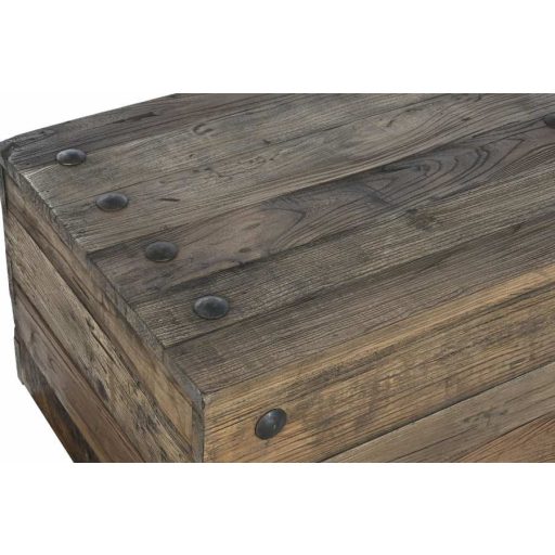 Láda fa újrahasznosított fenyőfa 78x59x41