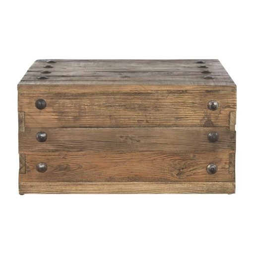 Láda fa újrahasznosított fenyőfa 78x59x41