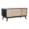 Tv-s szekrény fa 120x50x58 fekete