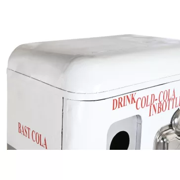 Üvegtartó vas 70x44x151 cola régies piros