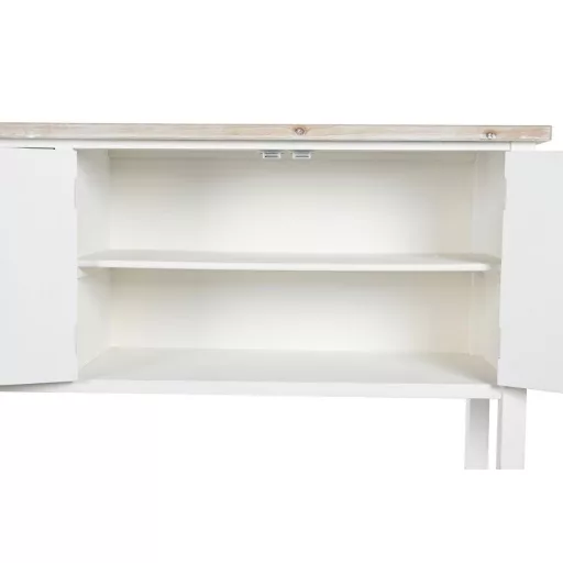 Bútor fenyő mdf 160x40x86 fehér