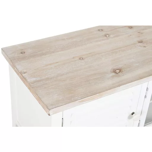 Tv-s szekrény fenyő mdf 120x40x45 fehér