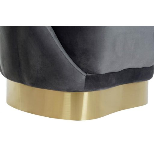 Fotel poliészter fém 79x80x85 fehér