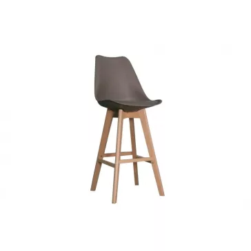 Bárszék bükkfa pu 48,5x55x109 szürke