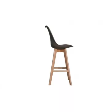 Bárszék bükkfa pu 48,5x55x109 szürke