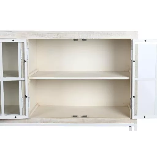 Bútor mango fém 170x45x100 decape fehér