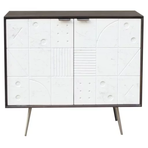 Bútor mango fém 90x43x80
