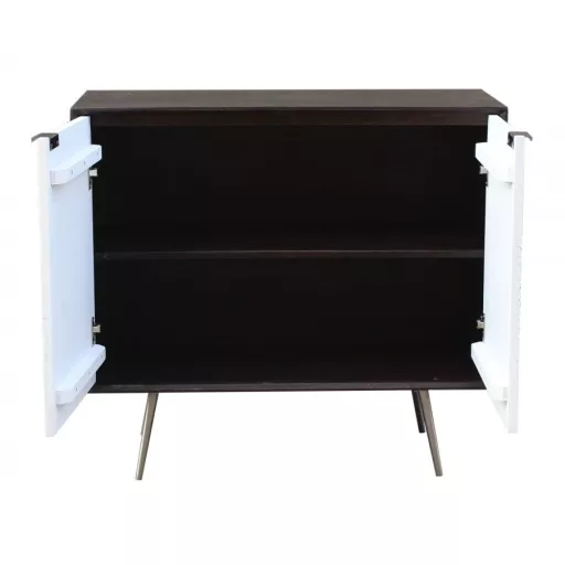 Bútor mango fém 90x43x80