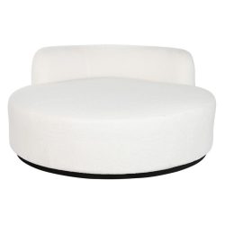 Szófa poliészter 150x150x69 fehér
