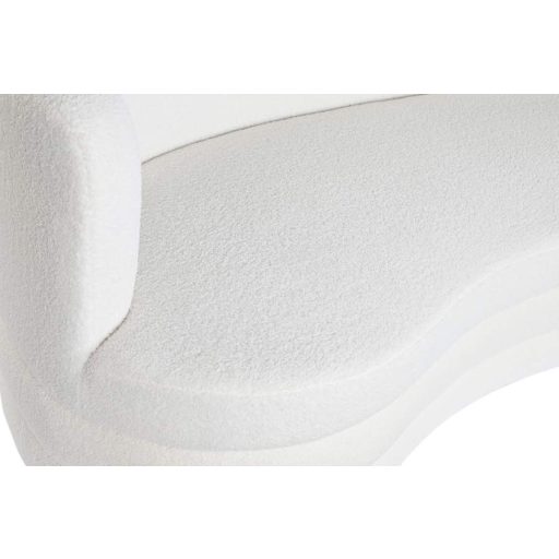 Szófa poliészter 193x92x79 fehér