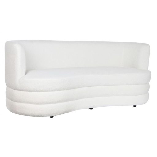 Szófa poliészter 193x92x79 fehér