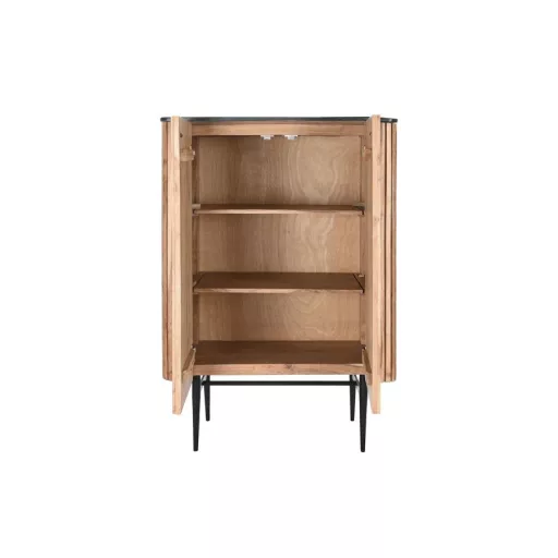 Szekrény akác márvány 85x45x130