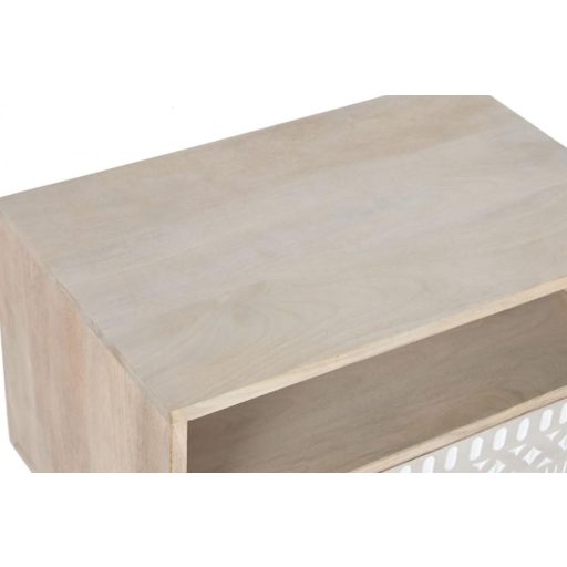 Éjjeli szekrény mango 55x35x45 fehér