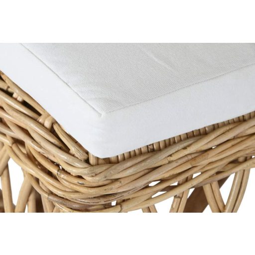 Szék rattan 45x55x85 párnával természetes