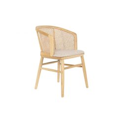 Szék szilfa rattan 50x41x75 természetes
