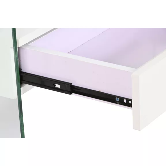 Éjjeli szekrény üveg mdf 50x40x45,5 10 mm.