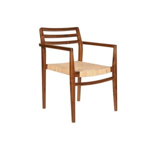 Szék tíkfa rattan 50x56x86