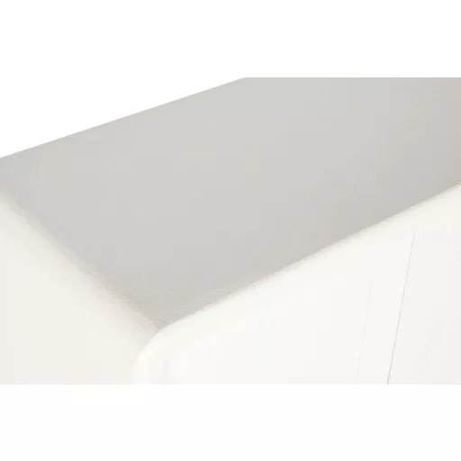 Komód mdf 80x37x85 2 ajtós 3d fehér