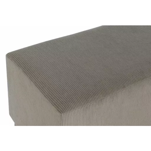 Kispad poliészter, mdf 100x40x40 cm barna
