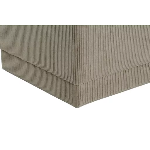 Kispad poliészter, mdf 100x40x40 cm barna