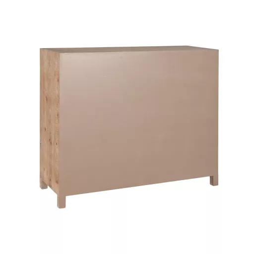Fiókos szekrény lucfenyő, fém 110x40x92,5 cm natúr