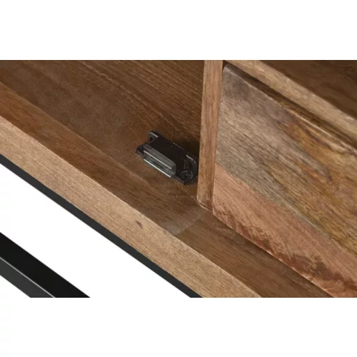 Szekrény mango 90x40x90 lécek