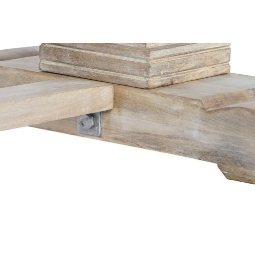 Ebédlőasztal tömörfa, mangófa 215x100x76 cm fehér