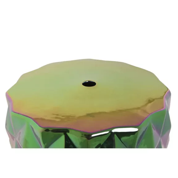 Kisasztal porcelán 33x33x45 cm színes
