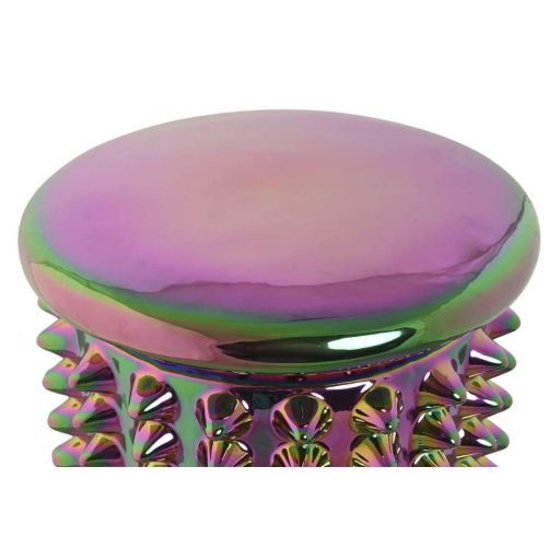 Kisasztal porcelán 31x31x43 cm színes