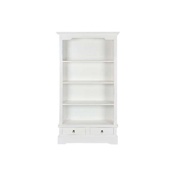 Szekrény fa 97x34x180 cm törtfehér