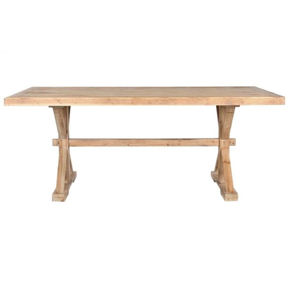 Mesa comedor madera 200x100x80 natural