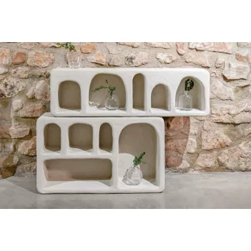 Polc falra lucfenyő, mdf 100x18x30 cm fehér