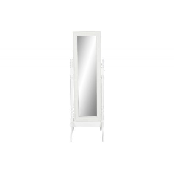 Espejo vestidor mdf espejo 50x50x157 blanco