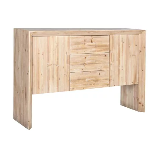Tálalószekrény fiókkal lucfenyő, mdf 150x40x100 cm natúr