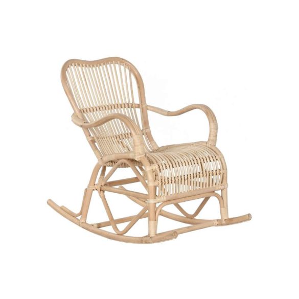 Hintaszék rattan 64x102x95 cm natúr