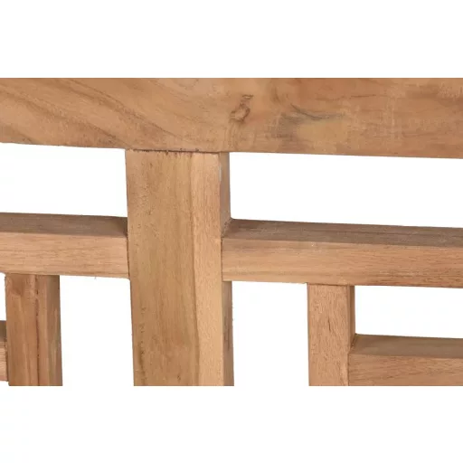 Pad teakfa 200x65x101 cm natúr