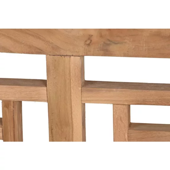 Pad teakfa 200x65x101 cm natúr