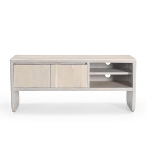 Mueble tv mango 140x40x60 blanco