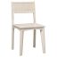 Szék mangófa, rattan 45x45x85 cm törtfehér