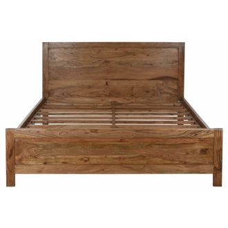 Ágy akácfa 165x205x100 cm natúr