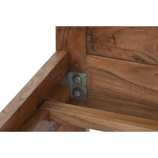 Ágy akácfa 165x205x100 cm natúr