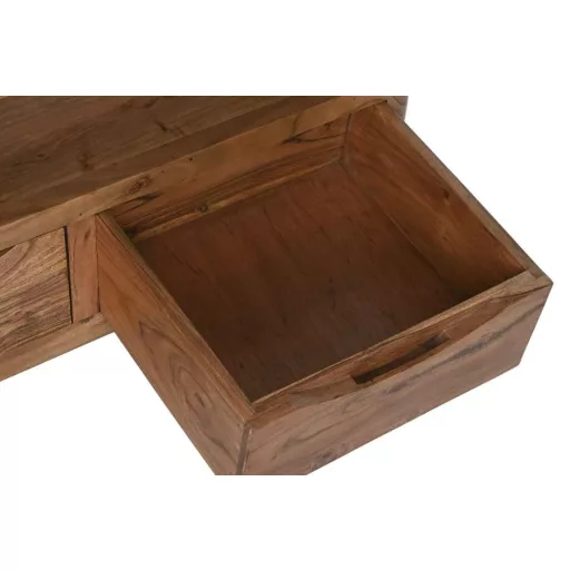 Tv-s szekrény akácfa 90x40x45 cm natúr