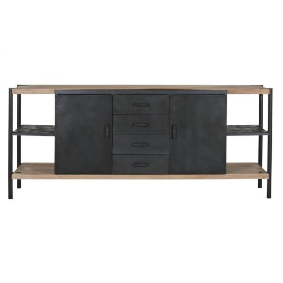 Buffet abeto metal 186x45x80