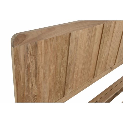 Ágy teakfa 180x200x75 cm natúr