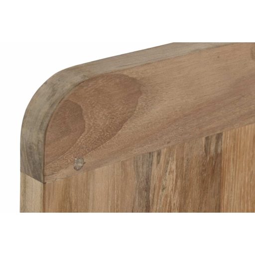 Ágy teakfa 180x200x75 cm natúr