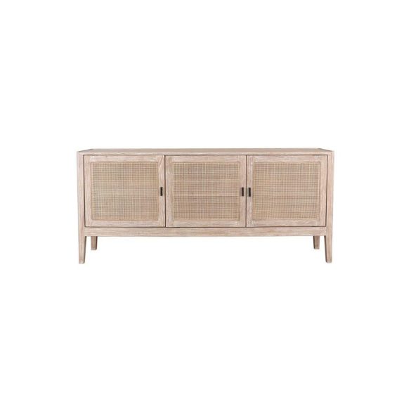 Buffet madera de bayur ratan 180x40x80