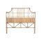 Ágytámla rattan 153x3x138 cm natúr