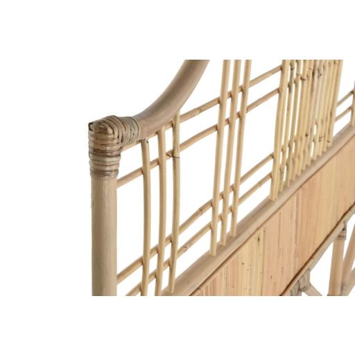 Ágytámla rattan 153x3x138 cm natúr