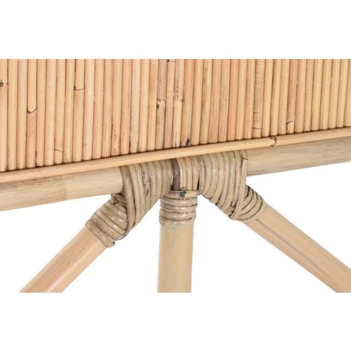 Ágytámla rattan 153x3x138 cm natúr